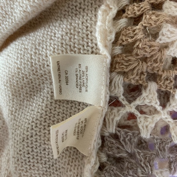 Free People Sequined Crochet Racerback Tank Knit - Picture 12 of 12